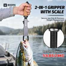 Load image into Gallery viewer, Booms Fishing G18 Fish Gripper with Scale, 53LBS Weight Capacity

