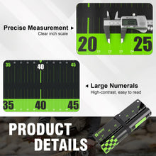 Load image into Gallery viewer, Booms Fishing 59" Fish Ruler with Bump Board RL4 Black
