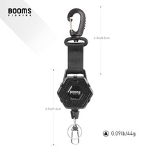 Load image into Gallery viewer, Booms Fishing RG5 Retractable Keychain with Belt Clip 2-Pack
