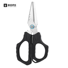 Load image into Gallery viewer, Booms Fishing S04 Multifunction Braided Line Scissors with Side Wire Cutter
