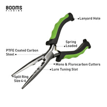 Load image into Gallery viewer, Booms Fishing F03 Needle Nose Fishing Pliers
