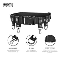 Load image into Gallery viewer, Booms Fishing FB2 Fishing Wade Belt, Adjustable Nylon Wading Belt 45&quot; Max Length, Wade Belts for Casting Surf Kayak Accessory
