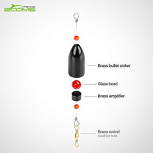 Load image into Gallery viewer, Booms Fishing CRR Carolina Ready Rig Brass
