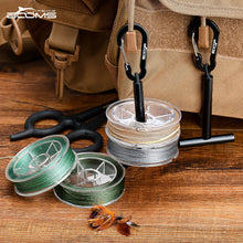 Load image into Gallery viewer, Booms Fishing SH1 Tippet Spool Holder Black - Booms Fishing Offical
