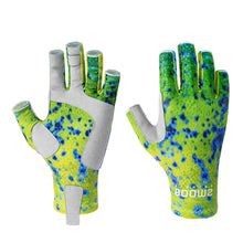 Load image into Gallery viewer, FG2 Fingerless Fishing Gloves Sun Protection
