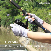 Load image into Gallery viewer, FG2 Fingerless Fishing Gloves Sun Protection
