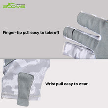 Load image into Gallery viewer, FG2 Fingerless Fishing Gloves Sun Protection
