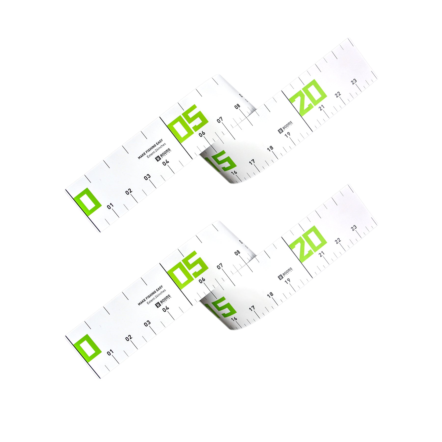 Booms Fishing RL2 Adhesive Fish Ruler ,Boat Ruler Measuring Sticker,Co ...
