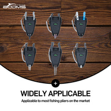 Load image into Gallery viewer, Booms Fishing P01 Fishing Pliers Sheath Suitable Comes with Coiled Lanyard - Booms Fishing Offical
