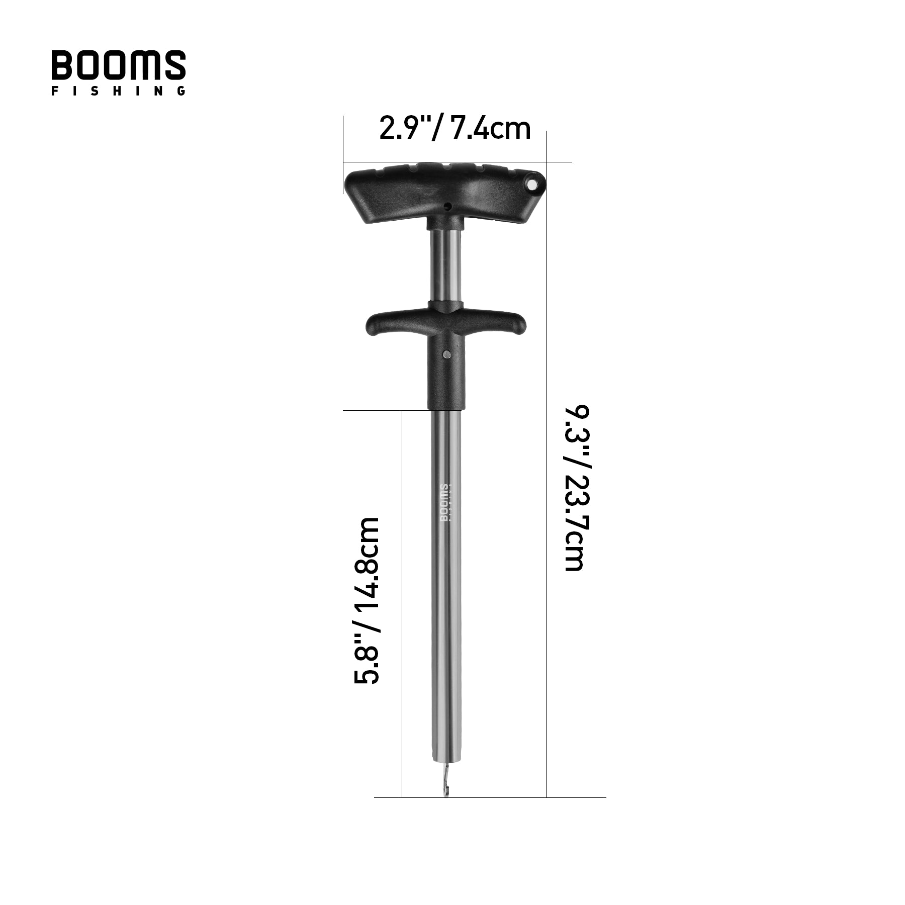 Booms Fishing R2 Hook Remover Squeeze-Out Fish Hook Tools 3 Colors Available