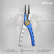Load image into Gallery viewer, Booms Fishing X1 Aluminum Fishing Pliers Saltwater - Booms Fishing Offical
