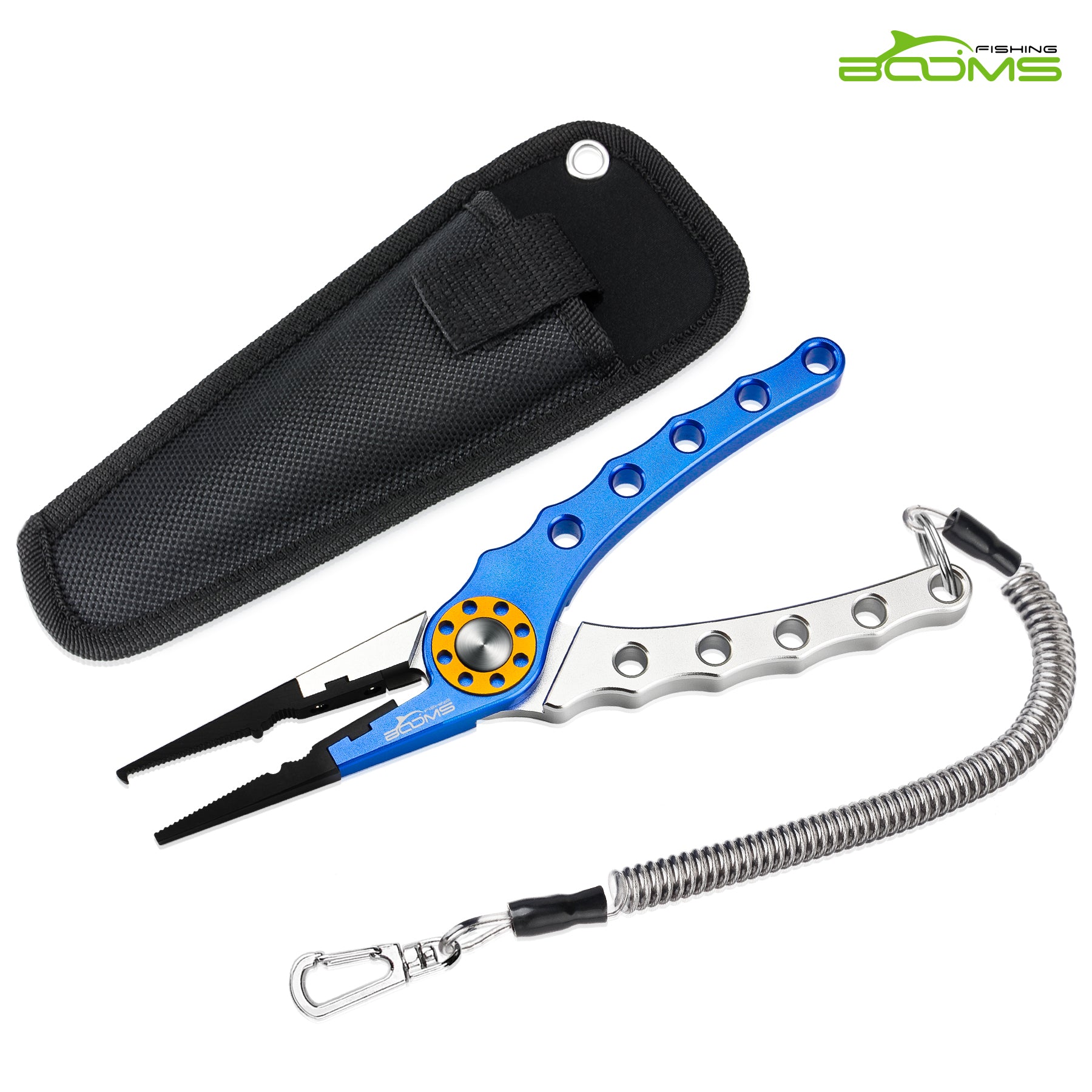 X01 Aluminum Fishing Pliers with Lanyard and Sheath