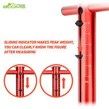 Load image into Gallery viewer, TS1 Aluminum Tube Fishing Spring and Hook Scale

