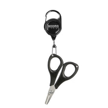 Load image into Gallery viewer, Booms Fishing S01 Fishing Scissors with Retractor
