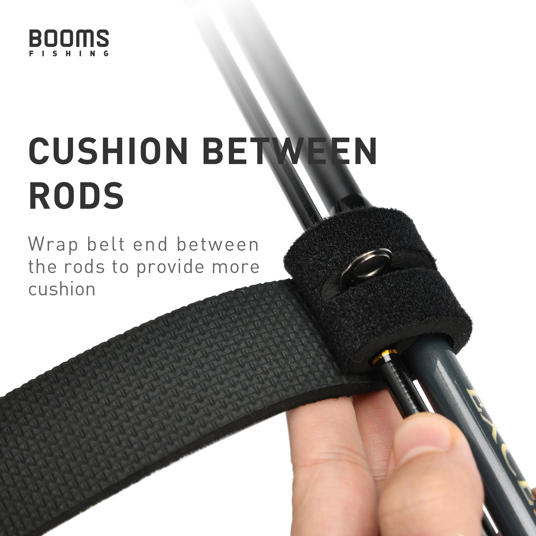 crystal fishing pole rs3 RS3 Rod Belts Fishing Rod Tie Strap – Booms Fishing Official