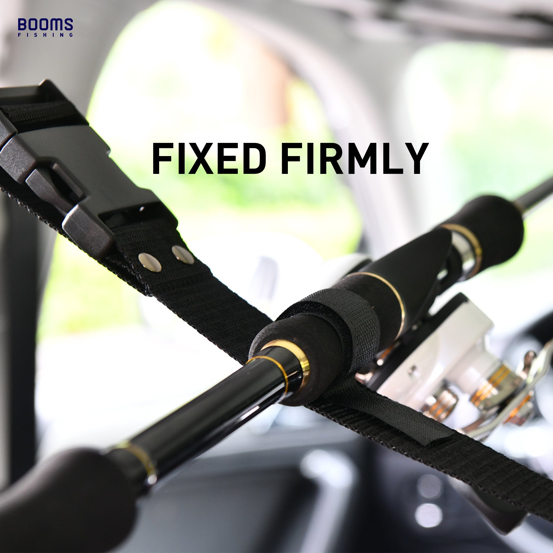 Vehicle Fishing Rods Holders Adjustable Straps For Fish Poles 2pcs Of Car  Fishing Rod Straps Fixed Fishing Fishing Accessories