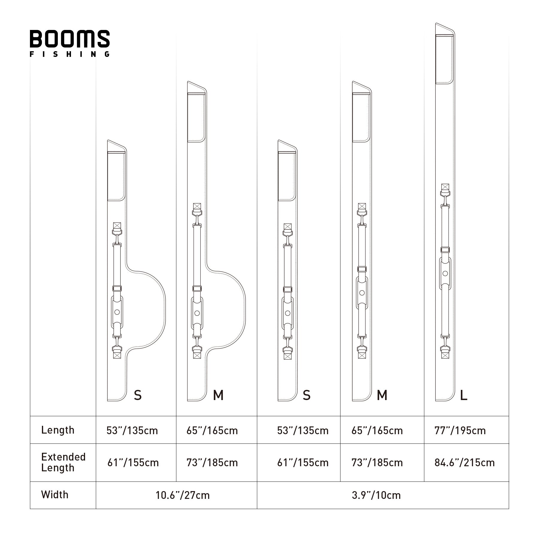 Booms Fishing PB3 Fishing Rod Bag,Portable Folding Fishing Rod Case Fi –  Booms Fishing Official